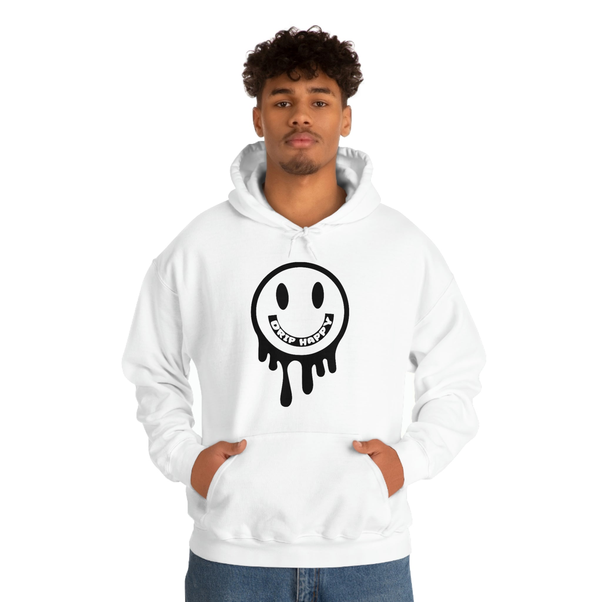 Drip face online hoodie