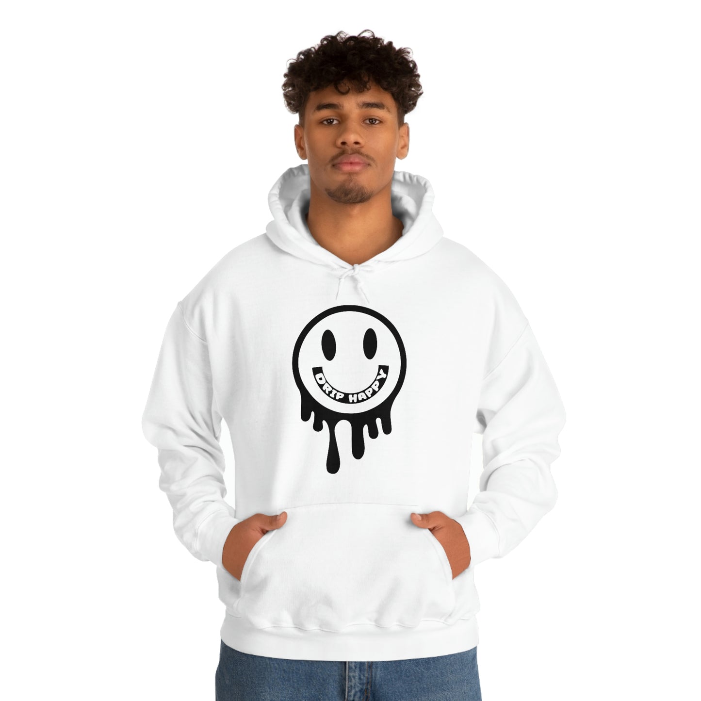 Happy Drip |Unisex Heavy Blend™ Hooded Sweatshirt